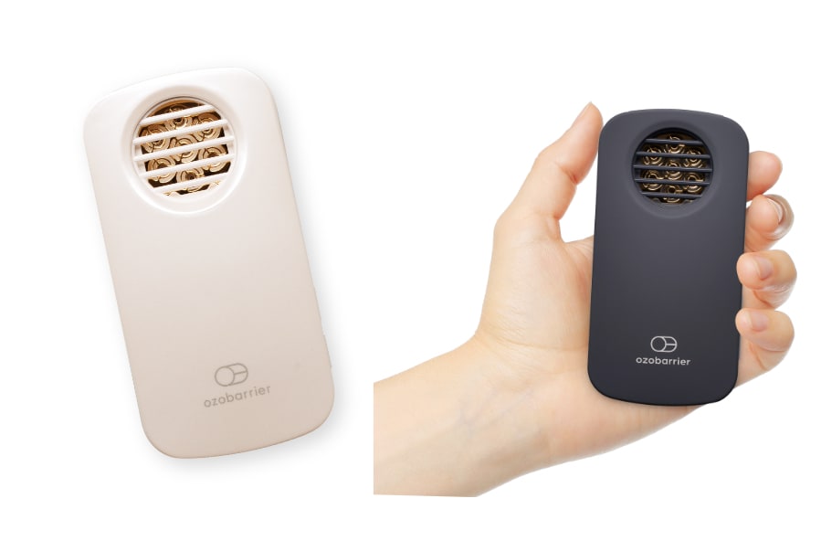 オゾバリア(モバイルタイプ)(パールホワイト / ダークグレー)