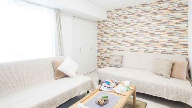 ファーや壁など